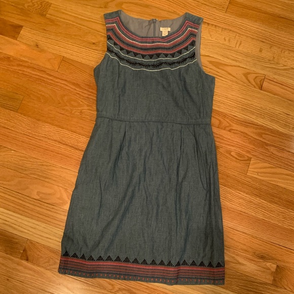 J. Crew Dresses & Skirts - 2/$12 - J. Crew Jean Dress